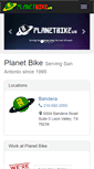Mobile Screenshot of planetbike.us